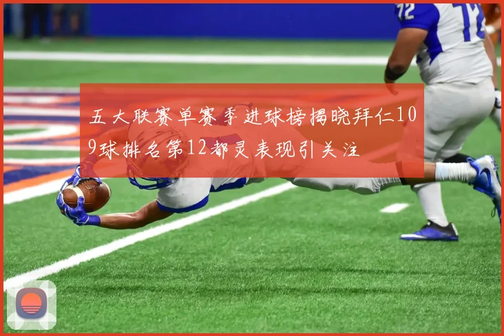 五大联赛单赛季进球榜揭晓拜仁109球排名第12都灵表现引关注